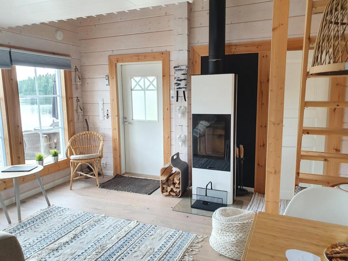 קופיו Stunning Log Cabin 45M2 On The Shore Of Kallavesi. מראה חיצוני תמונה