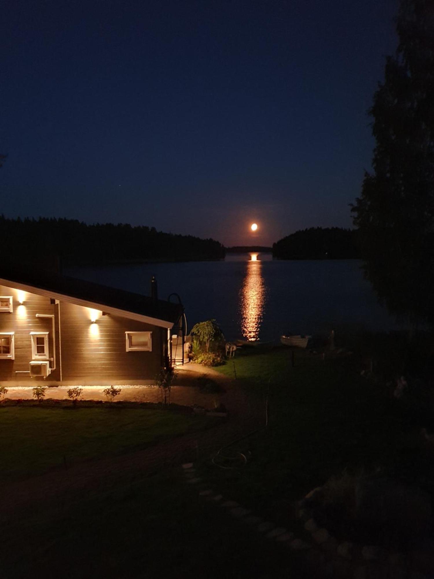 קופיו Stunning Log Cabin 45M2 On The Shore Of Kallavesi. מראה חיצוני תמונה