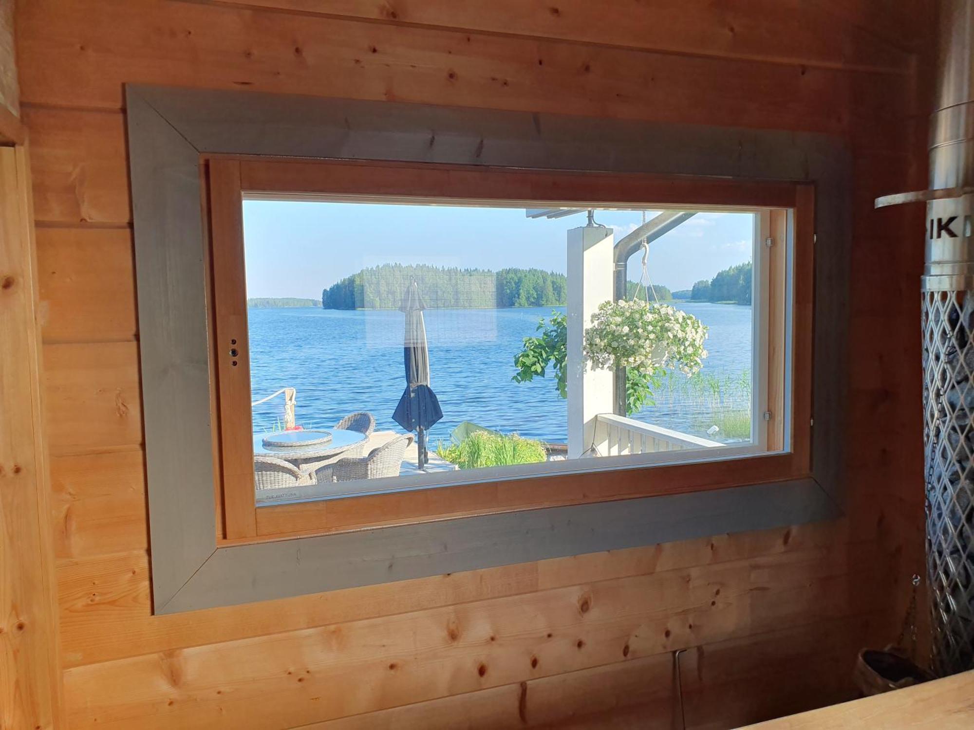 קופיו Stunning Log Cabin 45M2 On The Shore Of Kallavesi. מראה חיצוני תמונה